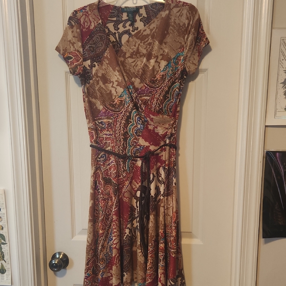 Lauren Ralph Lauren Petite Wrap Dress